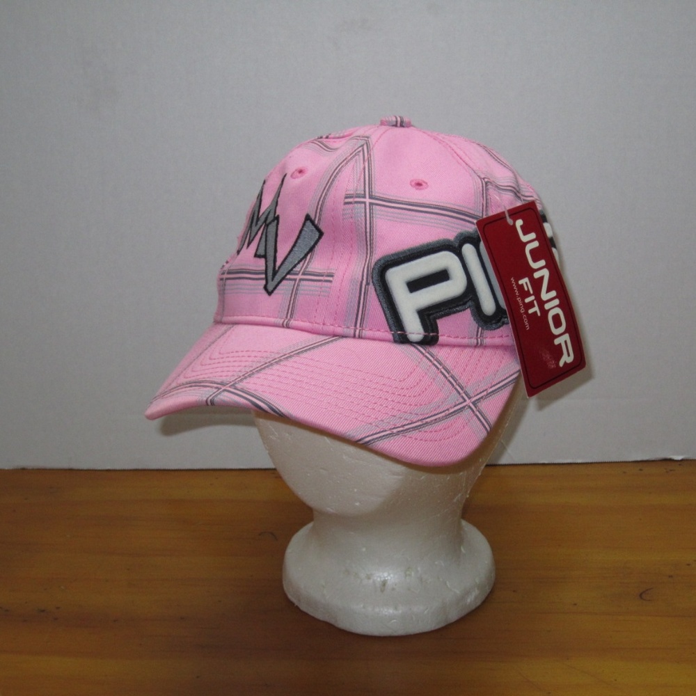 Ping MV Hat Pink adjustable Golf Cap Adjustable